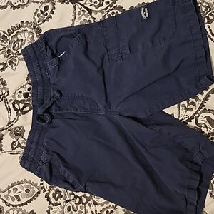 Navy Drawstring Kids Shorts